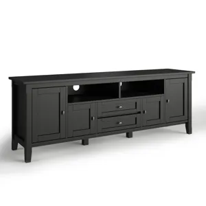 Warm Shaker - 72" TV Media Stand - Black