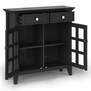 Acadian - Entryway Storage Cabinet - Black