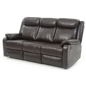 Ward - G760A-RS Double Reclining Sofa - Dark Brown