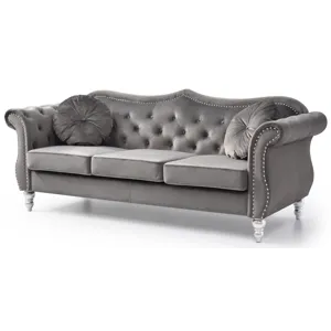 Hollywood - G0660A-S Sofa - Dark Gray