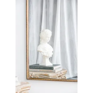 Arch Mirror, Baroque Inspired Wall Decor For Bathroom, Bedroom, Living Room - Gold