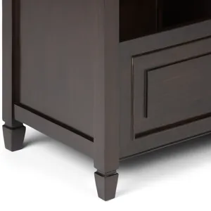 Connaught - Entryway Storage Bench - Dark Chestnut Brown