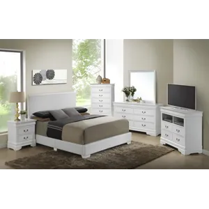 Aaron - G1890-KB-UP King Bed - White