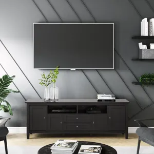 Warm Shaker - 72\" TV Media Stand - Hickory Brown