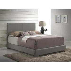 Aaron - G1805-Qb-Up Queen  Bed - Light Gray