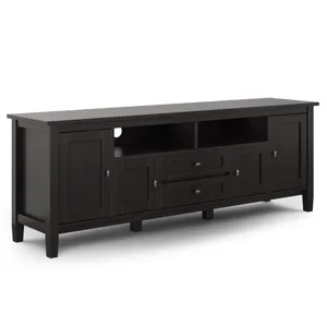 Warm Shaker - 72\" TV Media Stand - Hickory Brown