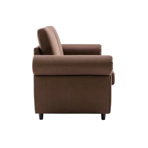 Orisfur Pull Out Sofa Bed Loveseat Sleeper With Twin Size Memory Mattress For Living Room Spaces - B