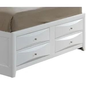 Marilla - G1570G-KSB3 King Storage Bed - White