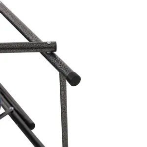 Padded Folding Outdoor Chair With Storage Pockets, Lightweight Oversized Directors Chair For Indoor,