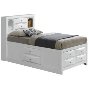 Marilla - G1570G-TSB3 Twin Storage Bed - White