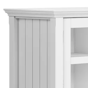 Acadian - 60" TV Media Stand - White
