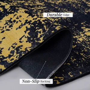 2\'6\'\' X 10\' Area Rugs, Washable Rug, Low-Pile, Non-Slip, Non-Shedding, Foldable, Kid & Pet Frien