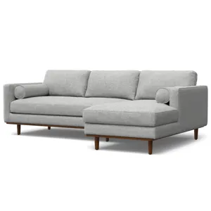 Morrison - Right Sectional Sofa - Mist Grey