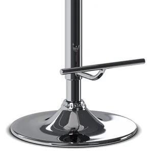 Marana - Bentwood Adjustable Swivel Bar Stool - Light Grey