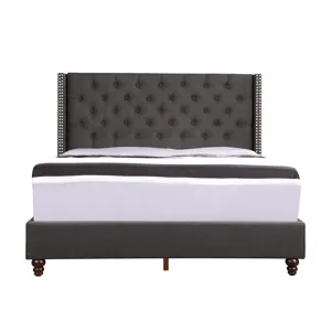 Julie - G1906-FB-UP Full Upholstered Bed - Black