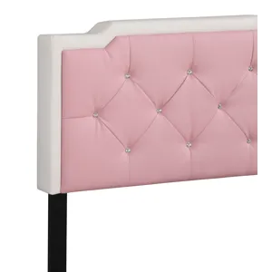 Deb - G1122-Tb-Up Twin Bed - White And Pink