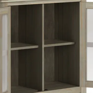 Artisan - Low Storage Cabinet - Distressed Grey