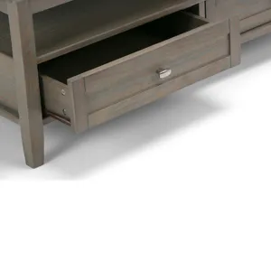 Warm Shaker - Coffee Table - Distressed Grey