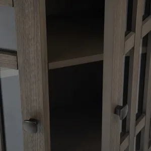 Bedford - Low Storage Media Cabinet - Farmhouse Grey