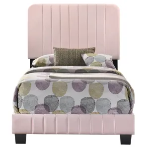 Lodi - G0406-TB-UP Twin Bed - Pink