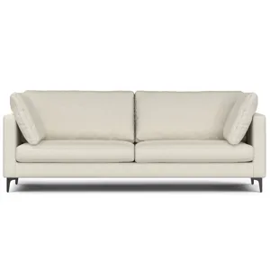 Ava - 90\" Mid Century Sofa - Cream