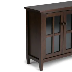 Warm Shaker - Low Storage Cabinet - Tobacco Brown