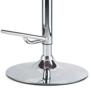 Marana - Bentwood Adjustable Swivel Bar Stool - Stone Grey