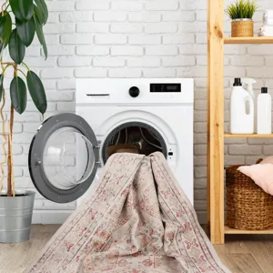 6\' x 9\' Area Rugs, Washable Rug, Low-Pile, Non-Slip, Non-Shedding, Foldable, Kid & Pet Friendly Ar