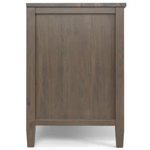 Ela - 72\" TV Media Stand - Smoky Brown