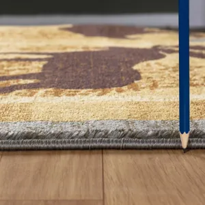 Nature\'s Nest - GC_CBL3004 Multi 5\' x 7\' Lodge Area Rug