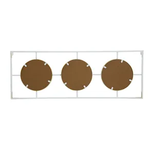 Frame With Mirror - Gold / White