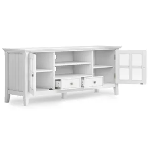 Acadian - 60" TV Media Stand - White