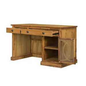 Stylish Design Desk - Brown