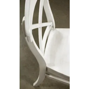 Harola - Cross-Back Dining Side Chairs In (Set of 2) - Smoky White