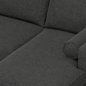 Morrison - Right Sectional Sofa - Charcoal Grey