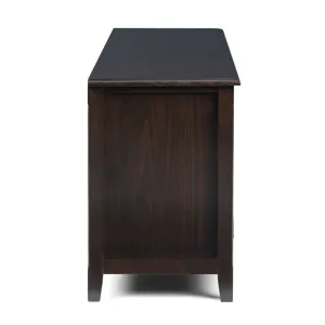 Burlington - 72" TV Media Stand - Mahogany Brown