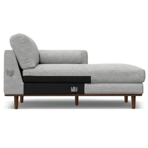 Morrison - Right Sectional Sofa - Mist Grey