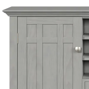Bedford - Sideboard Buffet and Wine Rack - Fog Grey