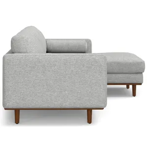 Morrison - Right Sectional Sofa - Mist Grey