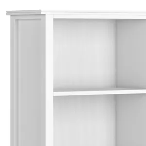 Artisan - 5 Shelf Bookcase - White