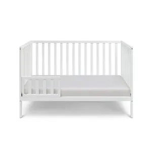 Palmer - 3-in-1 Convertible Island Crib - White