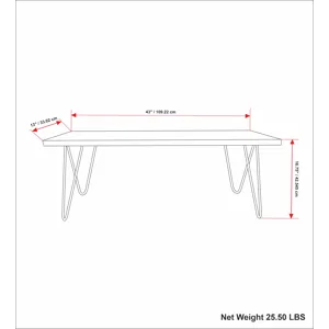 Colton - Bench - Natural