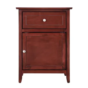Izzy - G1410-N-00 1 Drawer /1 Door Nightstand - Cherry