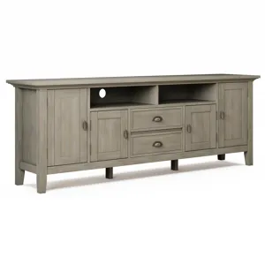 Redmond - 72\" TV Media Stand - Distressed Grey