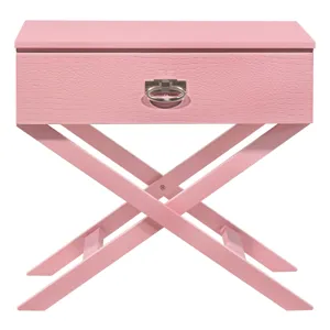 Xavier - G0074-N Nightstand - Pink