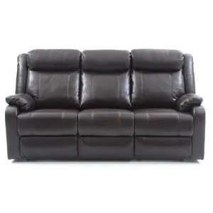 Ward - G760A-RS Double Reclining Sofa - Dark Brown