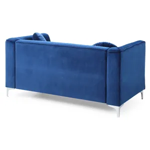 Delray - G791A-L Loveseat (2 Boxes) - Navy Blue