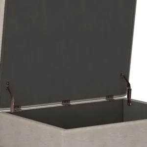 Owen - Coffee Table Storage Ottoman - Natural