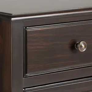 Connaught - Entryway Storage Cabinet - Dark Chestnut Brown