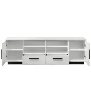 Matilda - TV Stand With Drawers - White Finish